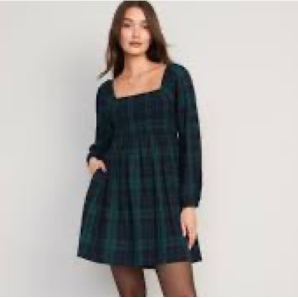 Tartan Dress with Pockets